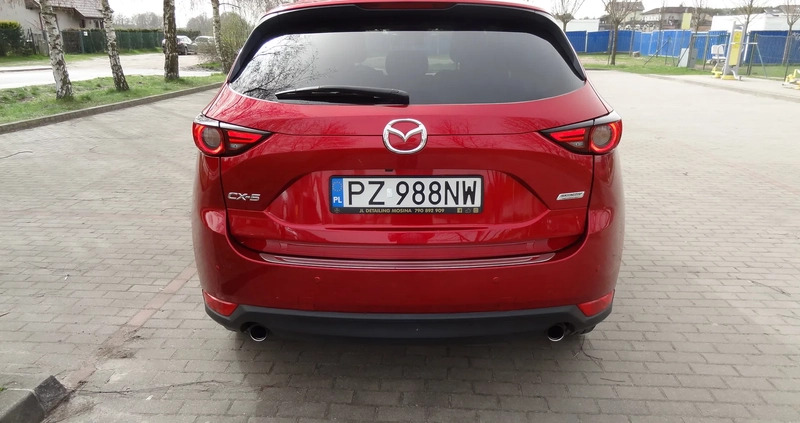 Mazda CX-5 cena 89900 przebieg: 83000, rok produkcji 2017 z Mosina małe 407
